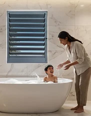 Aluminium Louver Windows