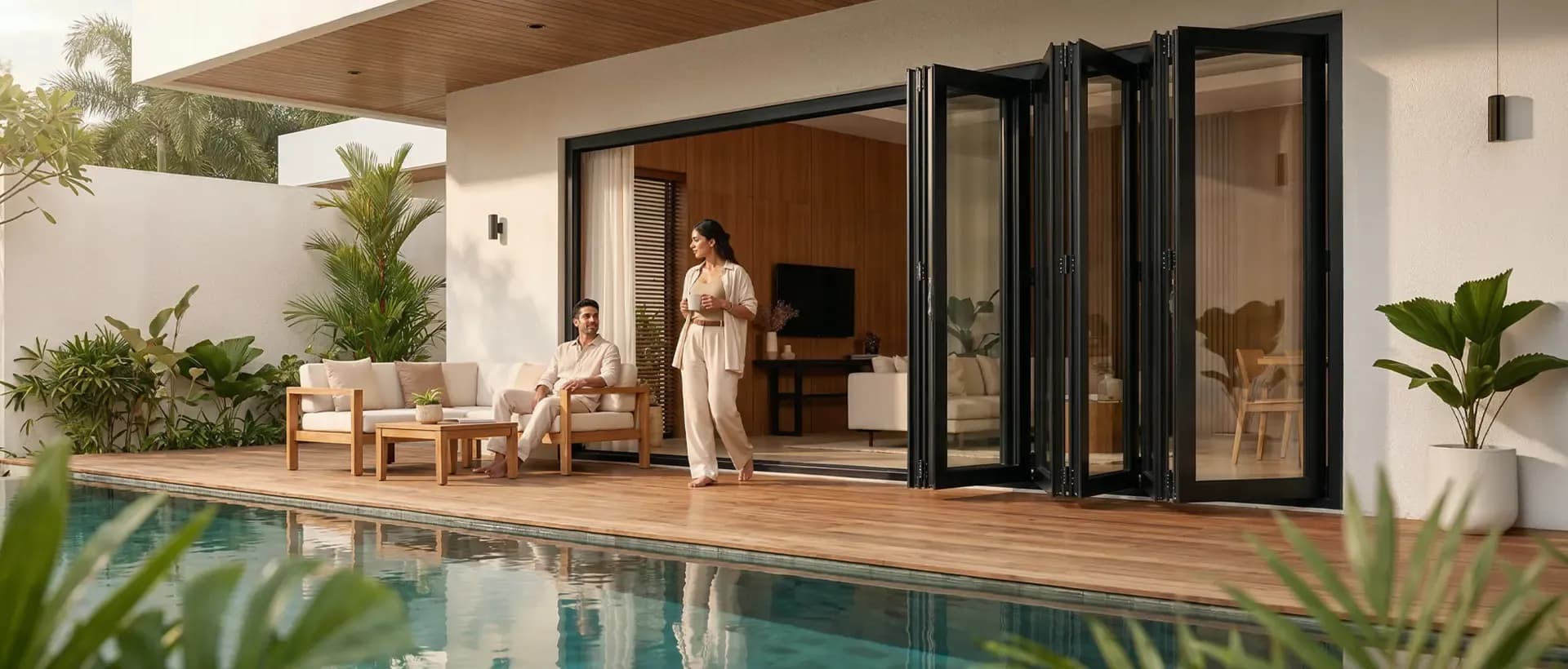 Aluminium Slide and Fold Doors