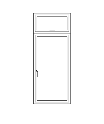 Casement window (Top-Hung)