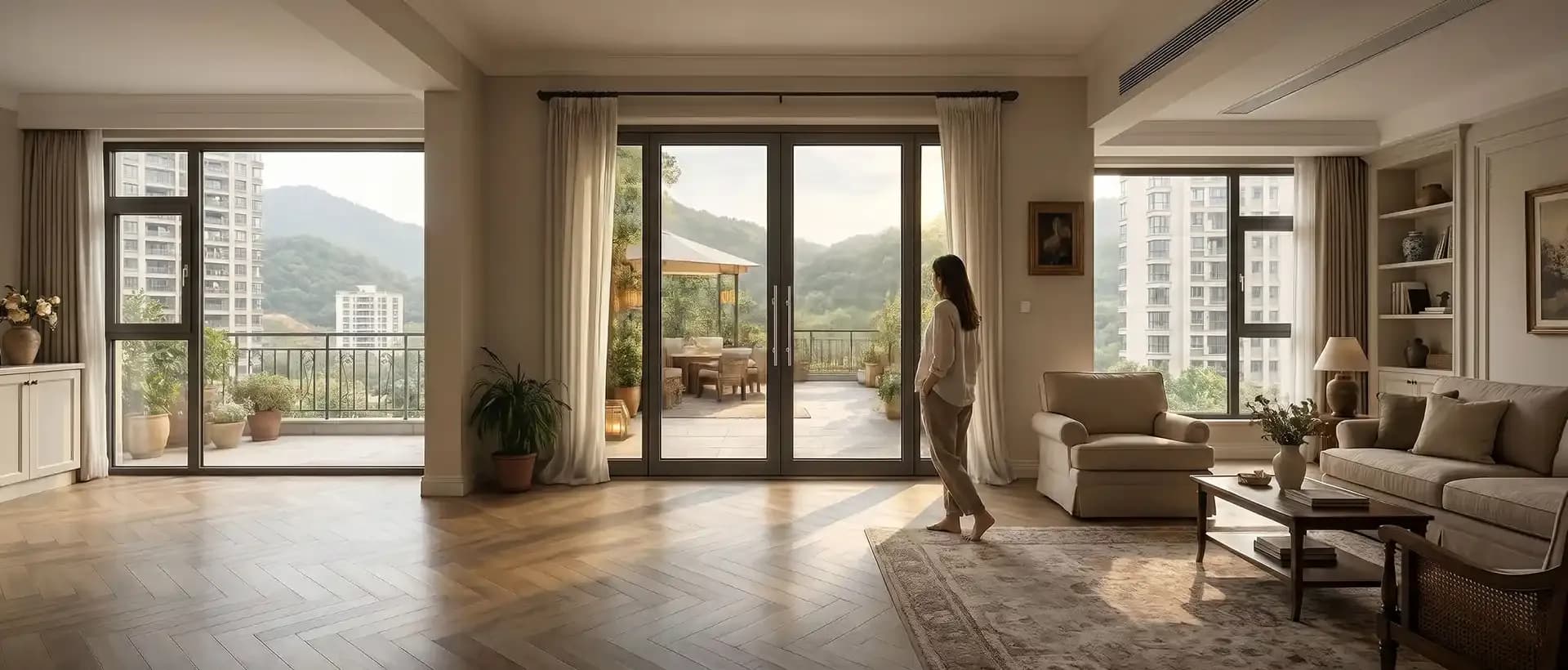 Aluminium Swing Doors