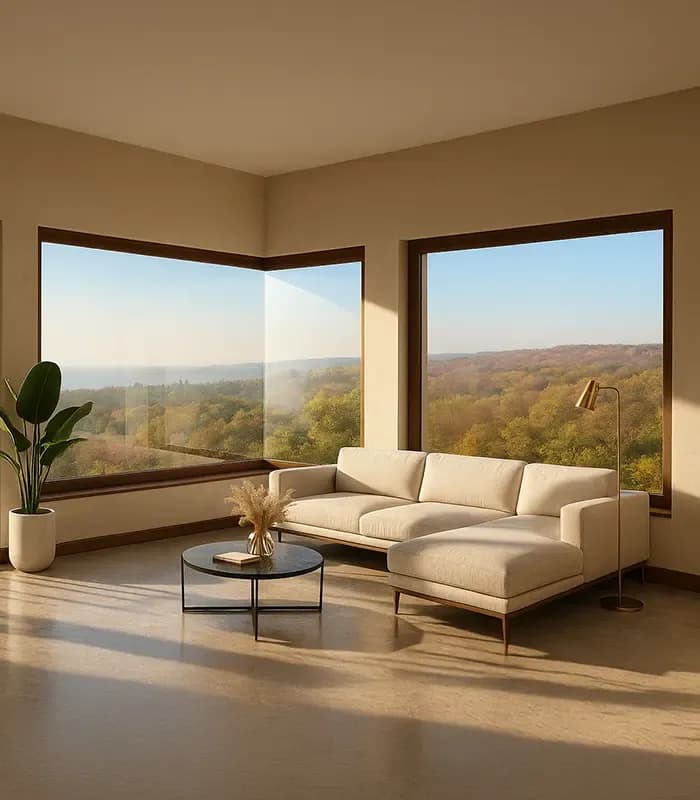 uPVC Glass to Glass Windows