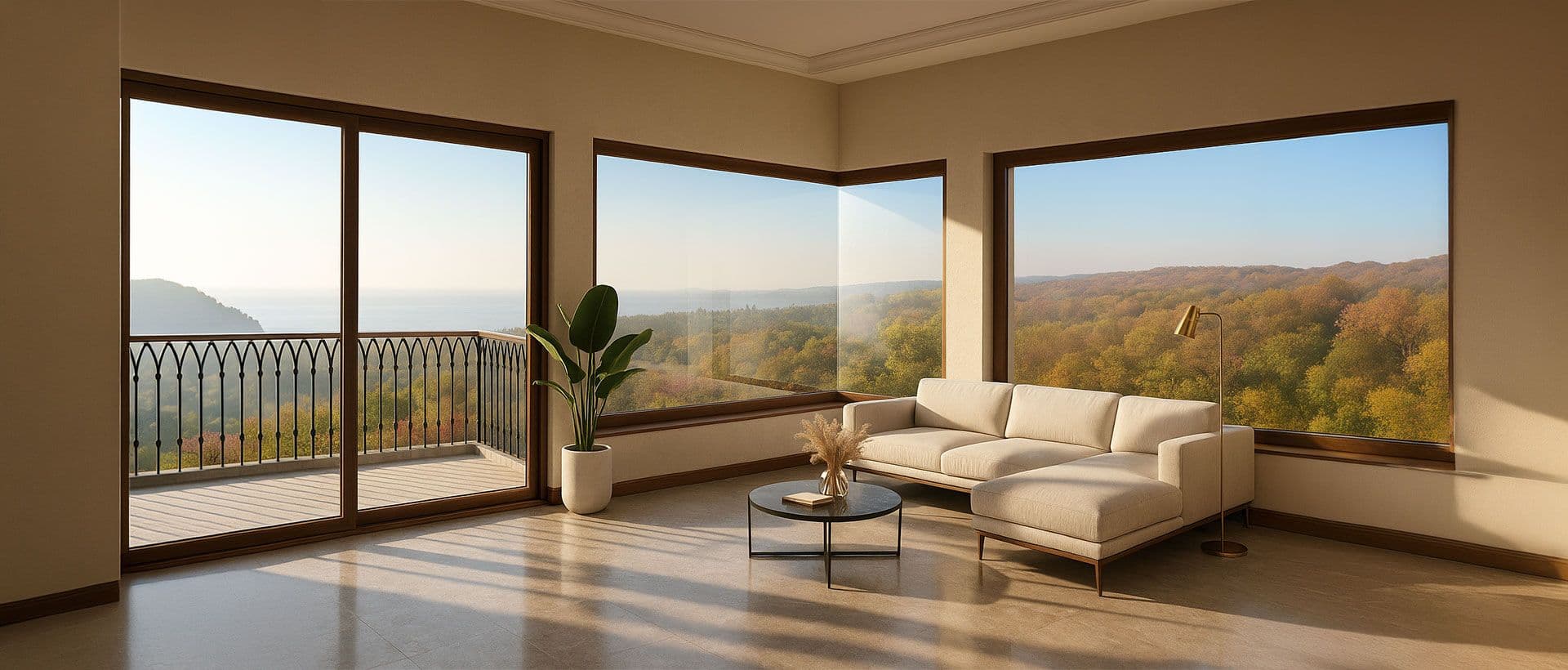 uPVC Glass to Glass Windows