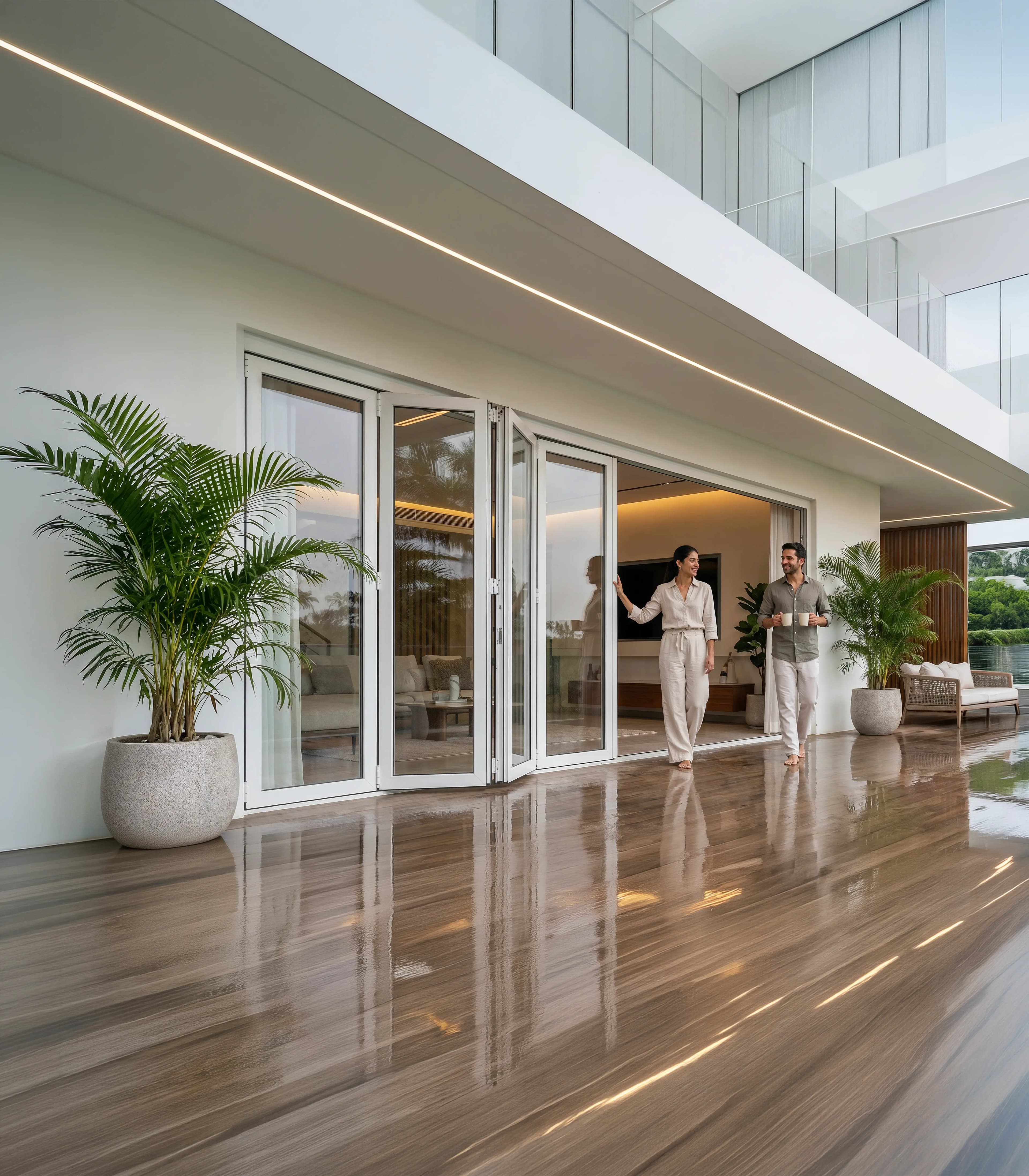 uPVC Slide and Fold Doors