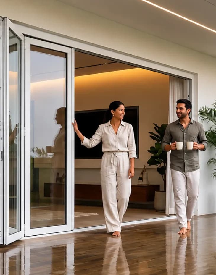 uPVC Slide and Fold Doors