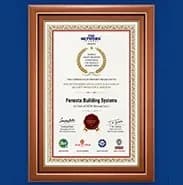 Brand of the Year in uPVC Windows Category 2017-18 by Times Network