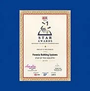ET NOW - Star of the Industry Awards - For Excellence in Building & Construction Product 2018 Brand of the Year Award for uPVC Windows