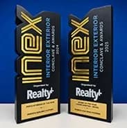 Popular Brand of the Year and Brand of the Year in Fenestration - Windows & Doors category by INEX Awards 2023