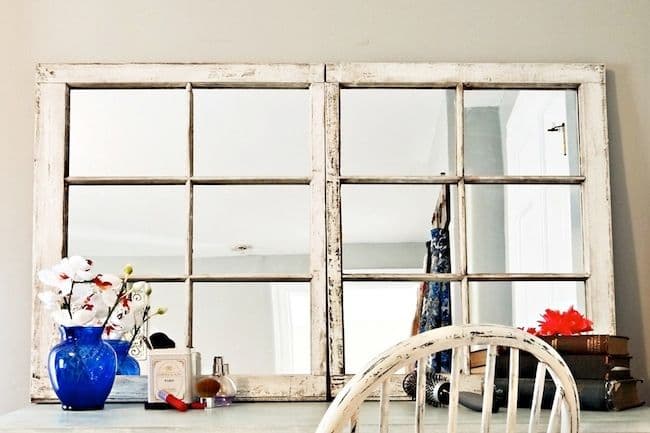 Re-Use Old Windows With These Home Decor Tips
