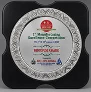 Winner of Manufacturing Excellence Competition