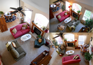 Furniture in Living Room - Various Styles